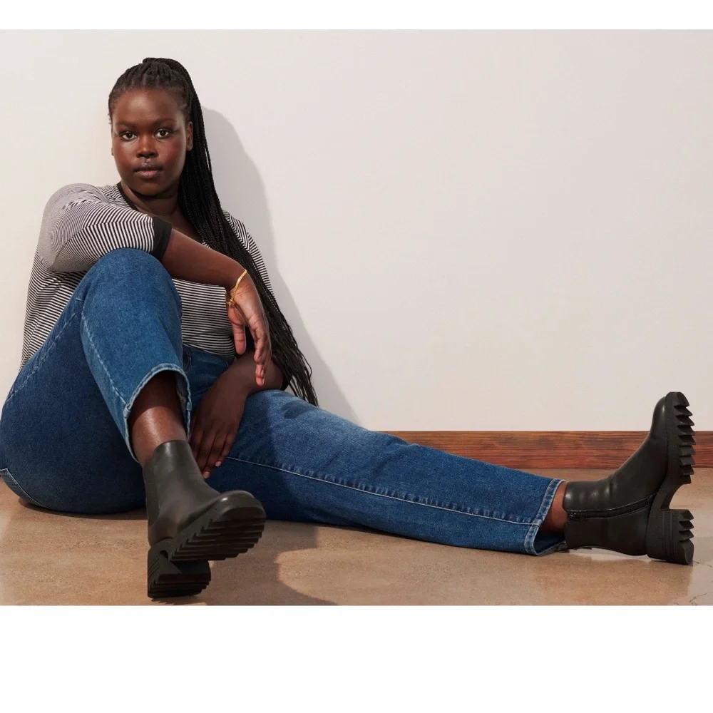 NWT! Sam & Libby Black Women's SIZE 10 Lennon Heeled Chelsea Boots - Picture 2 of 14